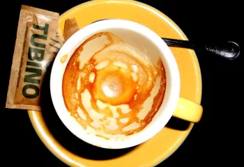 espresso shot. intense, strong, bitter, on the go. photo courtesy of licia elementi