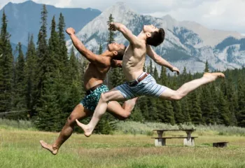 Dancers at The Banff Centre. Photo courtesy of The Banff Centre.