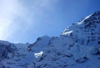 The Eiger and the Jungfraujoch station