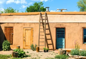 Adobe Building - Colors of New Mexico