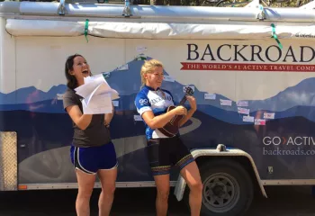 Backroads Leaders and Van