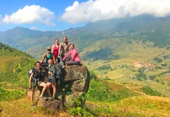 Backroads Leaders enjoying time off in Sapa, Vietnam
