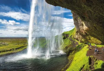 Waterfall in Iceland