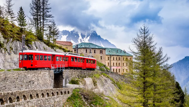 Train Swiss Alps