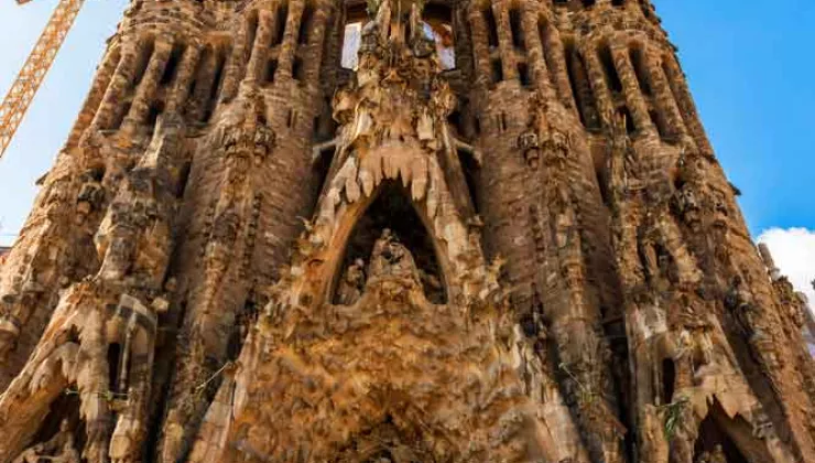 The Spires of La Sagrada Familia
