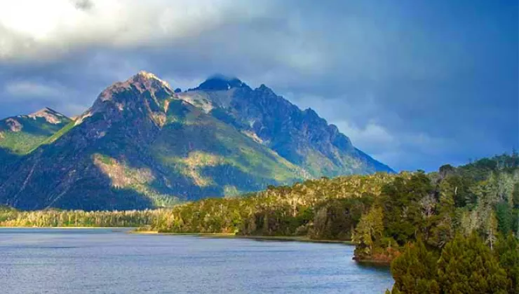 Argentina mountains lake