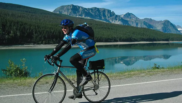 Backroads biking trip in Glacier and Waterton National Parks