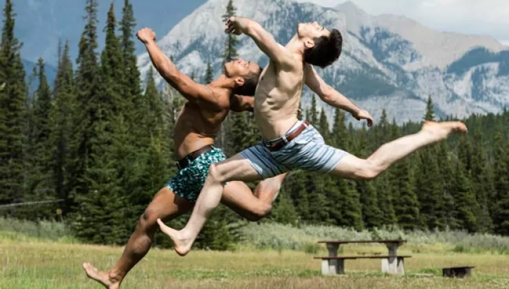 Dancers at The Banff Centre. Photo courtesy of The Banff Centre.