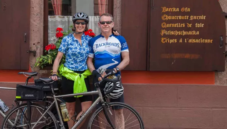 Tom and Liz Hale from Backroads