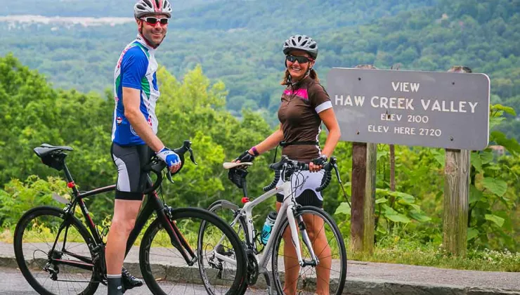 Asheville to Greenville Biking