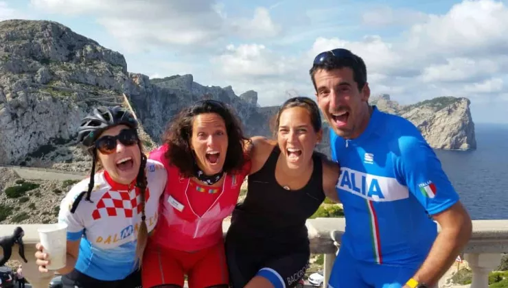 Backroads trip leaders on Backroads Staff Ride in Mallorca