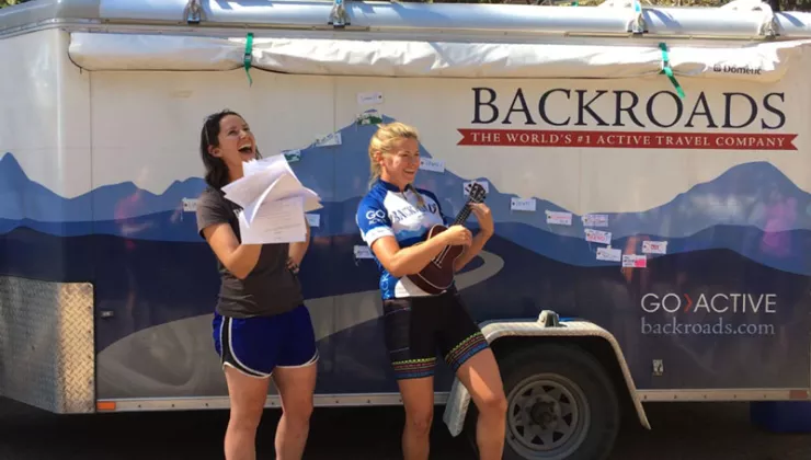 Backroads Leaders and Van