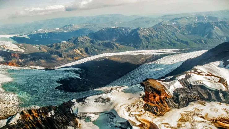 Wrangell St. Elias National Park in summer, Alaska