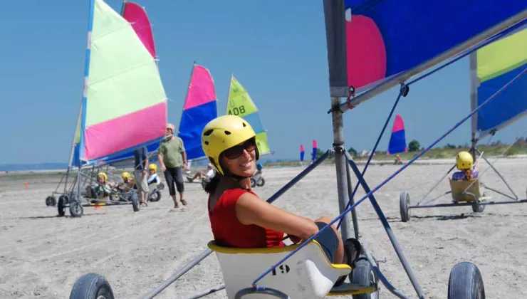 Land Sailing in France