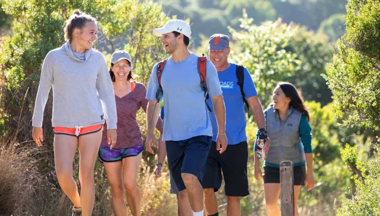 Backroads 20's and beyond family walking and hiking trip