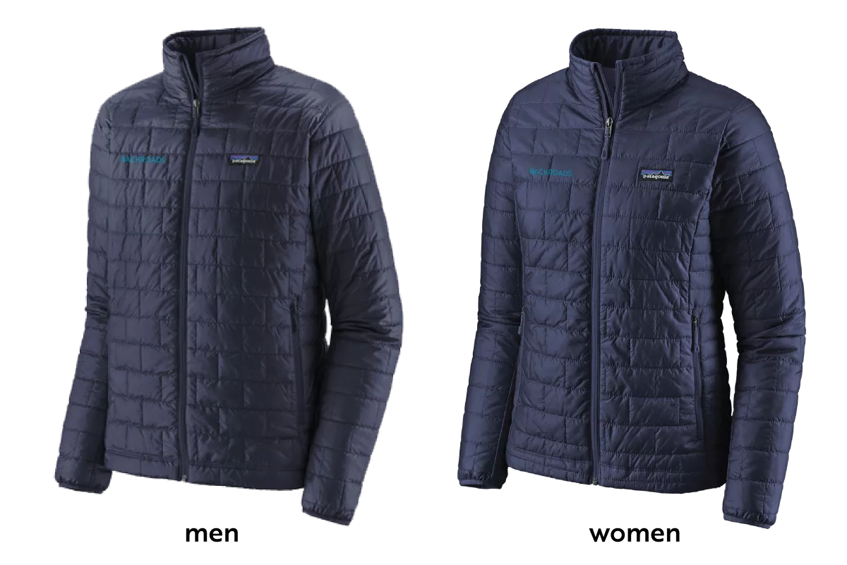 Backroads' Patagonia puffer jackets 