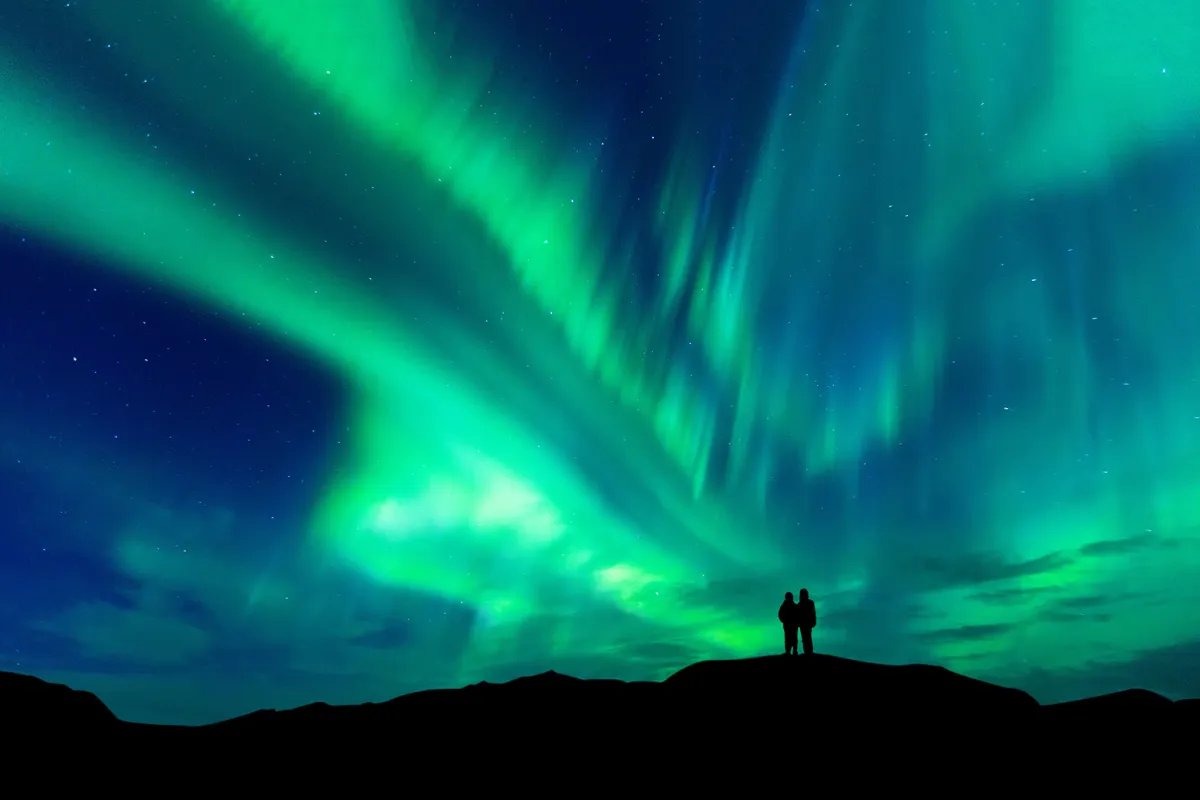Aurora Borealis Green