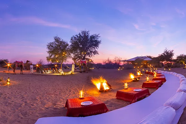 bon fires on the beach