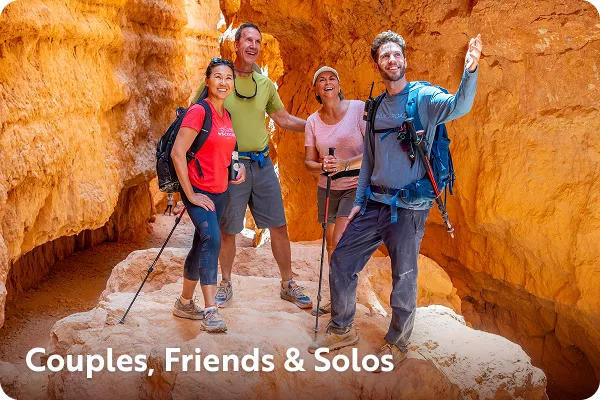 Couples, Friends & Solos