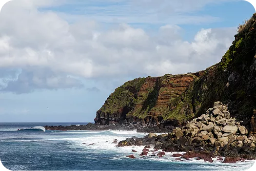 Cliffside in the Azores