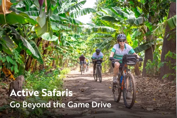 Backroads guest cycling through the jungle