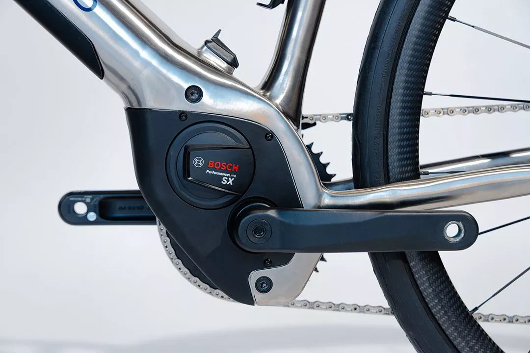 Details on performance e-bike