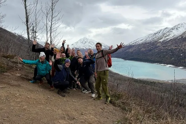 Group photo from the 2026 USTOA Summit in Alaska