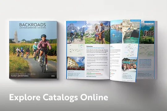 Backroads Catalog flatlay