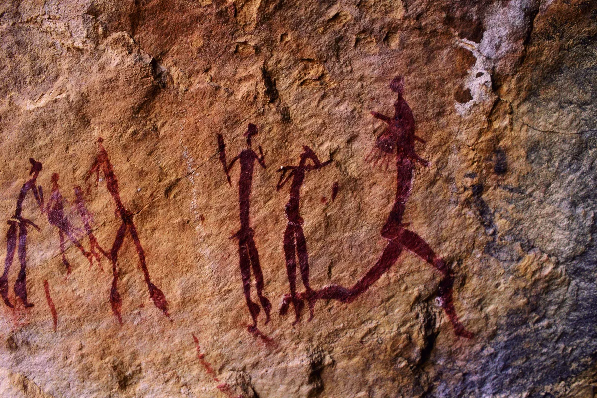 Cave drawings