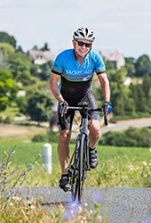 Tom Hale Biking in France