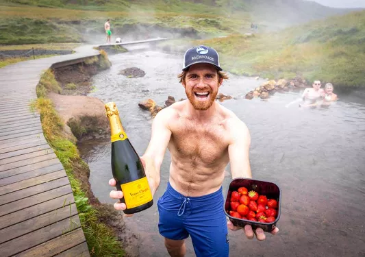 Iceland Ocean Cruise Walking & Hiking Tour - Hot Springs