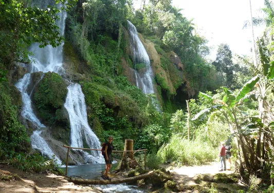 Hiking Waterfall Cuba