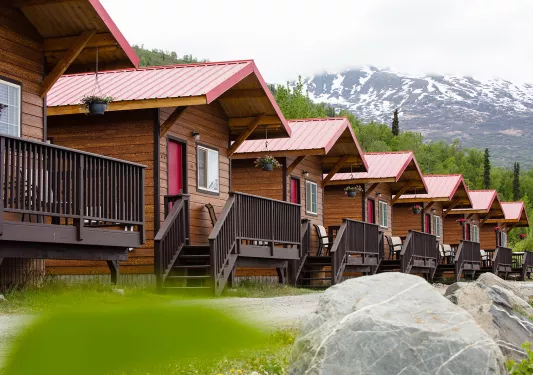 Exterior view of Alaska Glacier Lodge Hotel