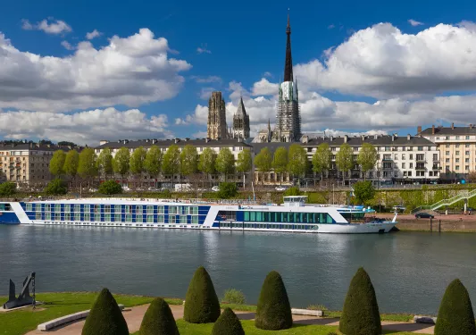 Cruise Ship on Seine River