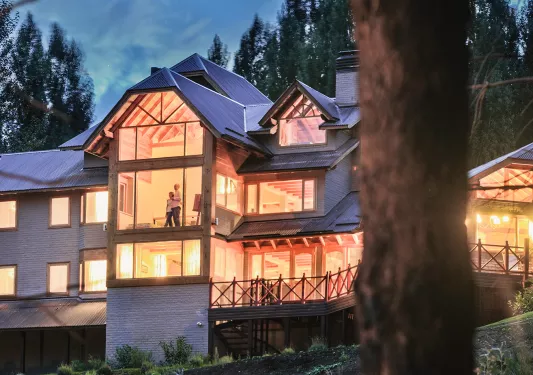 Exterior view of the Casona del Alto