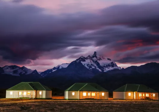 Exterior view of the Estancia Cristina