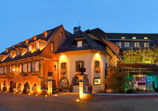 Exterior view of the Hostellerie des Chateaux