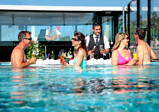 AmaWaterways Swim Up Bar