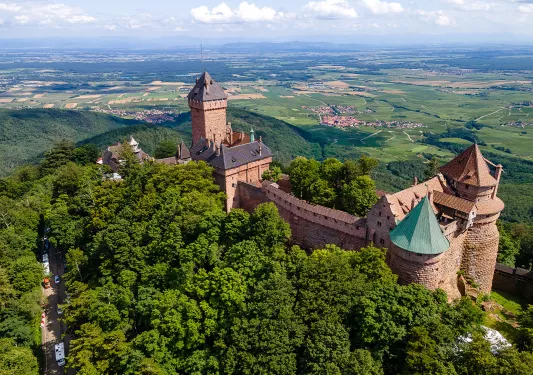 Building with View in Alsace