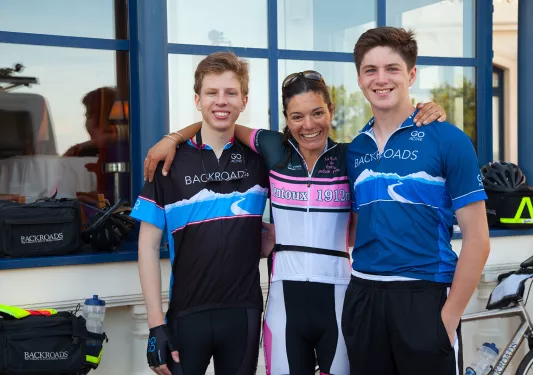 Three Backroads Guests Smiling