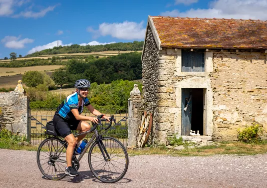 Guest Biking in Burgundy
