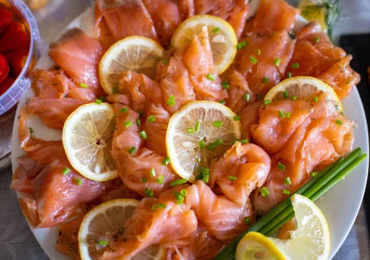 Smoked Salmon plate