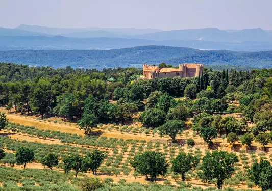 Land and Mountain View