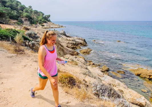 Guest Walking Coast France