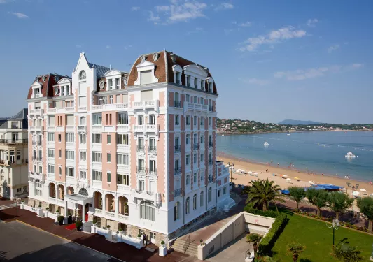 Exterior view of the Grand Hotel Thalasso & Spa
