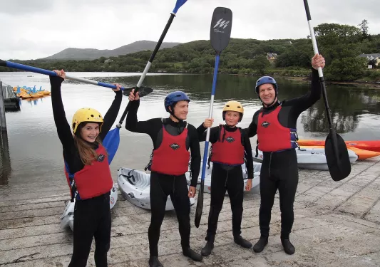 Family Kayaking Ireland