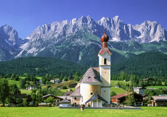 Beautiful church building in Austria.