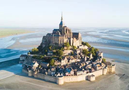 Le Mont Saint-Michel Tidal Island 