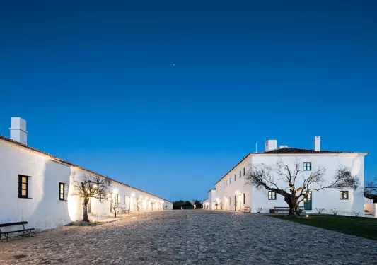 Exterior view of the Sao Lourenco do Barrocal