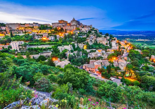 Gordes Famous Old Village in Provence, France